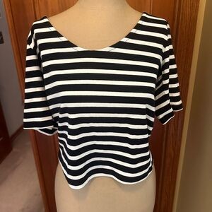 This seasons on trend striped T-shirt by GAP